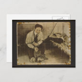 Carte Postale Harry Houdini (Devant / Derrière)