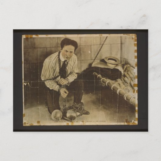 Carte Postale Harry Houdini (Devant)