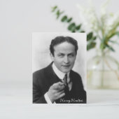 Carte postale Harry Houdini (Debout devant)