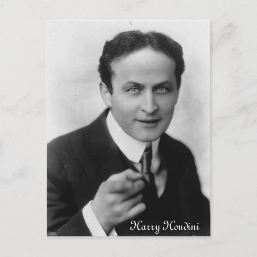 Carte postale Harry Houdini (Devant)