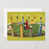 Carte Postale HARRY POTTER™ À la recherche du Vif d'or (Devant / Derrière)