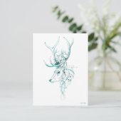 Carte Postale Harry Potter | Aguamenti EXPECTO PATRONUM™ Cerf (Debout devant)