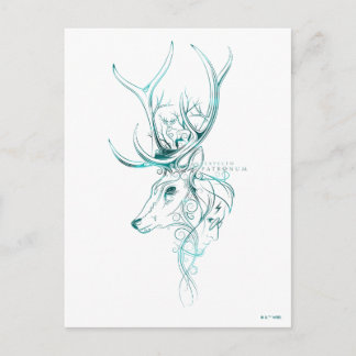 Carte Postale Harry Potter | Aguamenti EXPECTO PATRONUM™ Cerf