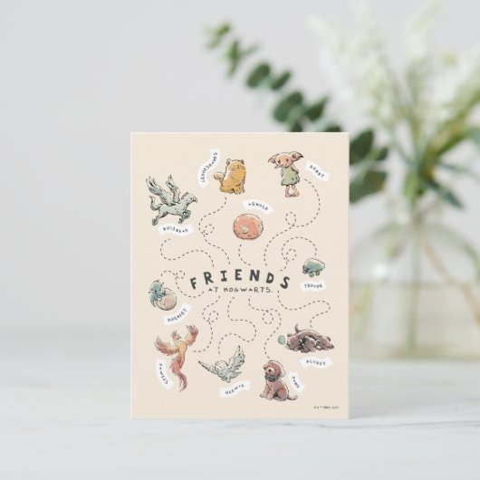 Carte Postale HARRY POTTER™ | Amis de Poudlard (Debout devant)