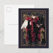 Carte Postale HARRY POTTER™ | Anime HARRY POTTER™ Seated (Devant / Derrière)