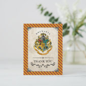 Carte Postale Harry Potter | Anniversaire de Hogwarts Merci (Debout devant)