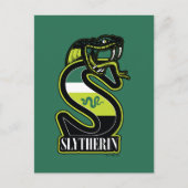 CARTE POSTALE HARRY POTTER™ | BADGE ATHLÉTIQUE SLYTHERIN™ (Devant)