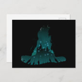 Carte Postale Harry Potter | Battle Of Hogwarts Wizard Hat (Devant / Derrière)