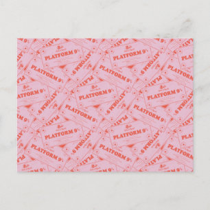 Carte Postale HARRY POTTER™ Billets de train Platforn 9 3/4