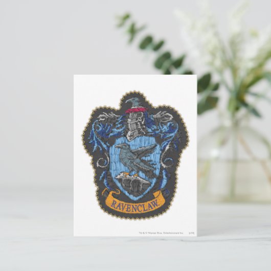Carte Postale Harry Potter | Blason Classique de Serdaigle (Debout devant)