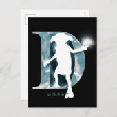 Carte Postale Harry Potter | Couleur d'aquarelle de caractère de (Devant / Derrière)