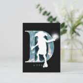 Carte Postale Harry Potter | Couleur d'aquarelle de caractère de (Debout devant)