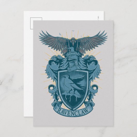 Carte Postale Harry Potter | Crête de Ravenclaw (Devant / Derrière)