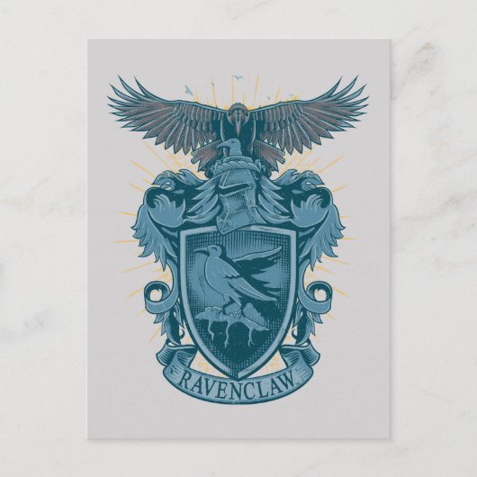 Carte Postale Harry Potter | Crête de Ravenclaw (Devant)