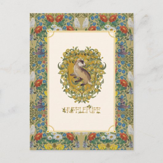 Carte Postale HARRY POTTER™ | Crête HUFFLEPUFF™ (Devant)
