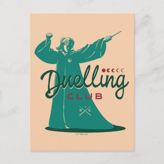 Carte Postale HARRY POTTER™ Dueling Club Graphisme (Devant)