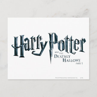 Carte Postale Harry Potter et les Reliques de la mort Logo 1 2