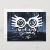 Carte Postale Harry Potter | Exceptionnellement ordinaire (Devant / Derrière)