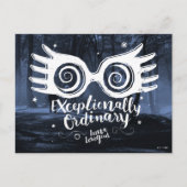 Carte Postale Harry Potter | Exceptionnellement ordinaire (Devant)
