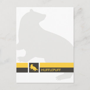 Carte Postale Harry Potter  Graphique de la Hufflepuff House Pri