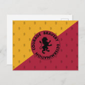 Carte Postale Harry Potter | GRYFFINDOR™ House Portraits Graphic (Devant / Derrière)