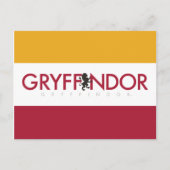 Carte Postale Harry Potter | Gryffindor House Pride Crest (Devant)