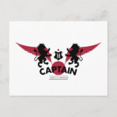 Carte Postale Harry Potter | GRYFFINDOR™ House Quidditch Captain (Devant)