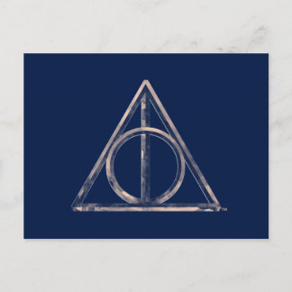 Carte Postale Harry Potter | Hallows Mortels Aquarelle