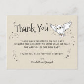 Carte Postale Harry Potter | Hedwig - Merci (Devant)