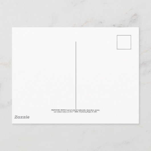 Carte Postale Harry Potter | Hedwig - Merci (Dos)