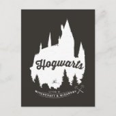 Carte Postale Harry Potter | HOGWARTS™ Castle Typographie (Devant)