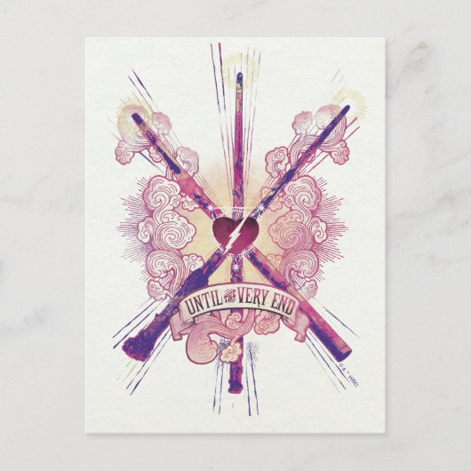 Carte Postale Harry Potter | Jusqu'à la toute fin (Devant)