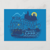 Carte Postale Harry Potter | Lac Noir À Hogwarts (Devant)