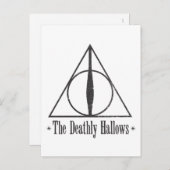 Carte Postale Harry Potter| L'Emblème de la mort (Devant / Derrière)