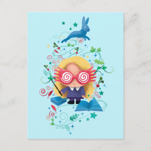 Carte Postale Harry Potter   Luna Lovegood Graphic