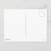 Carte Postale Harry Potter | Lunettes et plume (Dos)