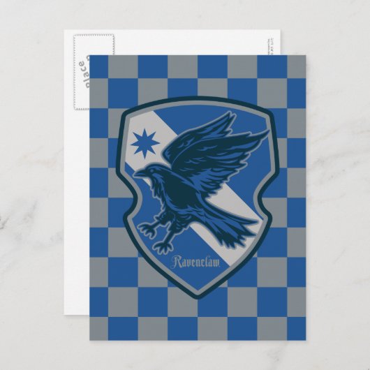 Carte Postale Harry Potter | Ravenclaw House Pride Crest (Devant / Derrière)