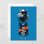 Carte Postale Harry Potter| RAVENCLAW™ Maison Sigil (Devant / Derrière)