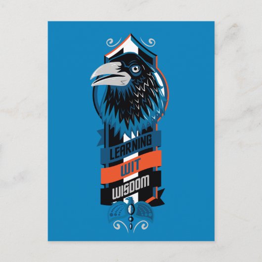 Carte Postale Harry Potter| RAVENCLAW™ Maison Sigil (Devant)