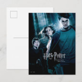 Carte Postale Harry Potter Ron Hermione Dans Forêt (Devant / Derrière)
