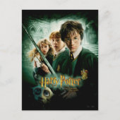 Carte Postale Harry Potter Ron Hermione Groupe Dobby Saisie (Devant)