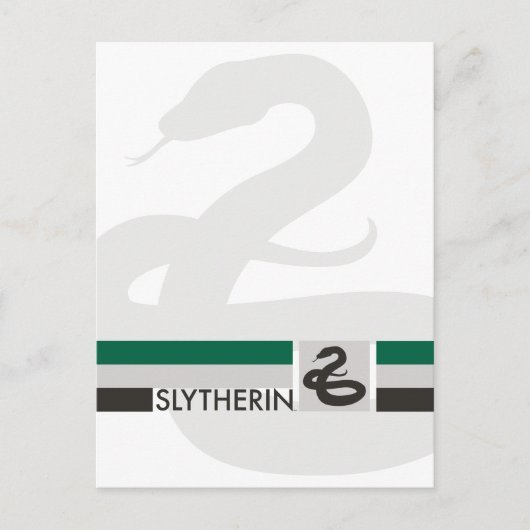 Carte Postale Harry Potter | Slytherin (Devant)