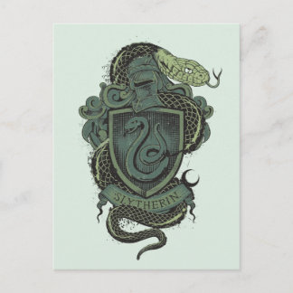 Carte Postale Harry Potter | Slytherin Crest