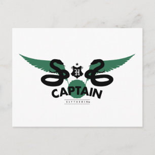 Carte Postale Harry Potter SLYTHERIN™ House Quidditch Capitain