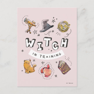 Carte Postale HARRY POTTER™ | Sorcière en formation