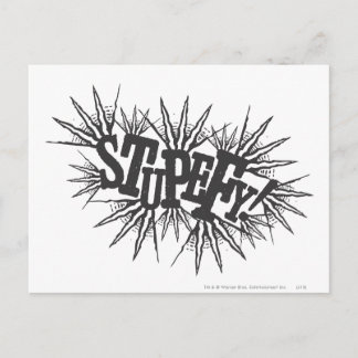 Carte Postale Harry Potter Sortilège | Stupefy!