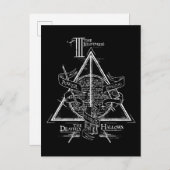 Carte Postale Harry Potter Spell | HAUTEUR DE MORT Graphique (Devant / Derrière)