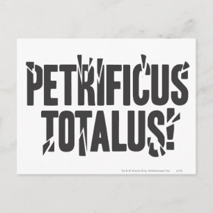 Carte Postale Harry Potter Spell   Petrificus Totalus !