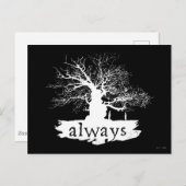 Carte Postale Harry Potter Spell| Toujours citer la silhouette (Devant / Derrière)