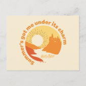 Carte Postale HARRY POTTER™ | Summer Magic HOGWARTS™ Castle (Devant)